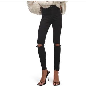 TOPSHOP moto jeans